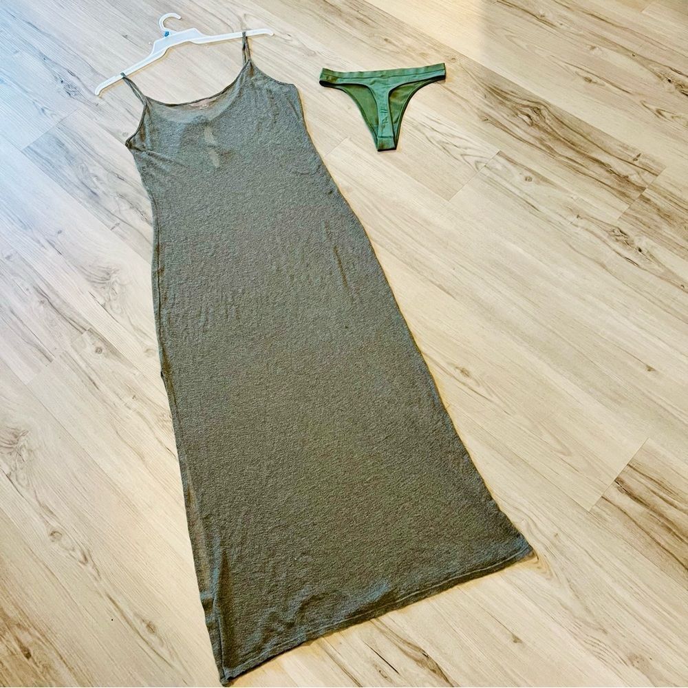 Vintage 90’s Victoria’s Secret nightgown with thong set fairycore forest